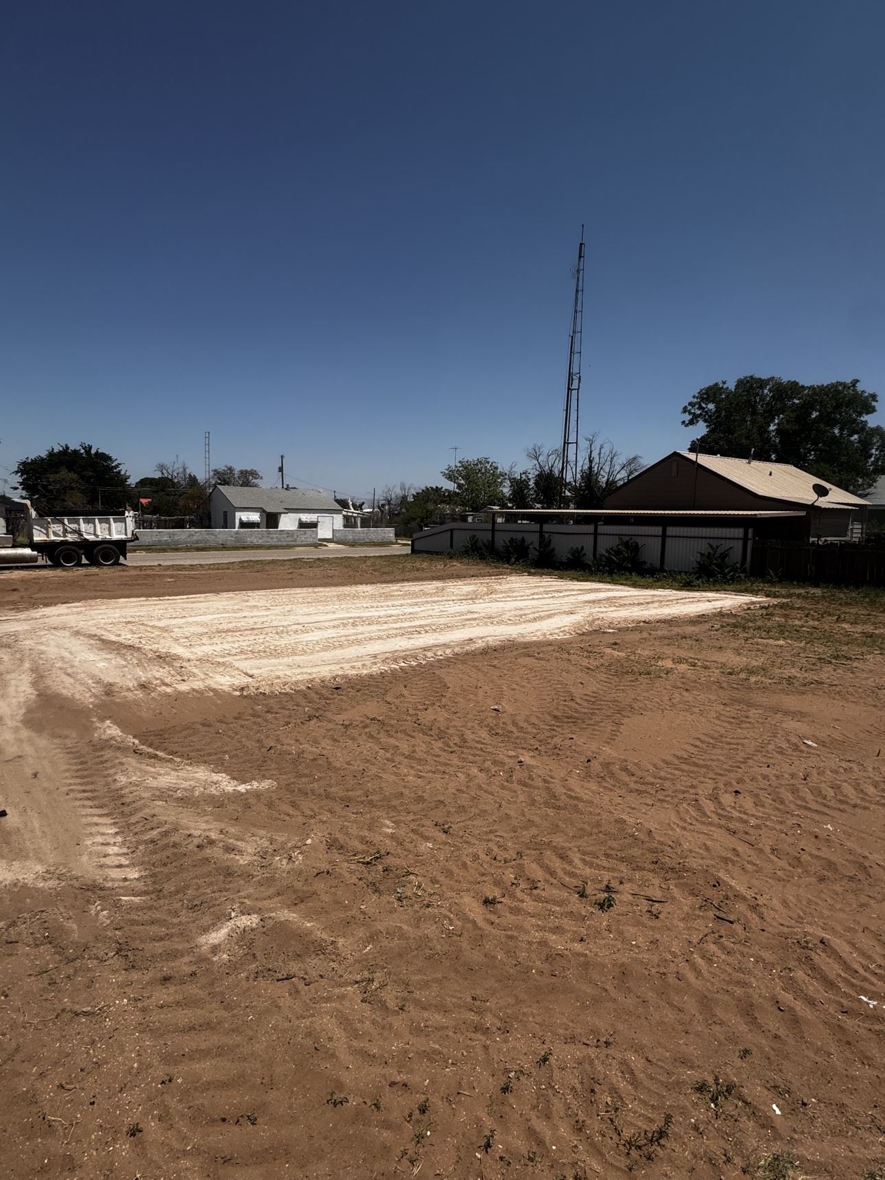 Graded site ready for next phase